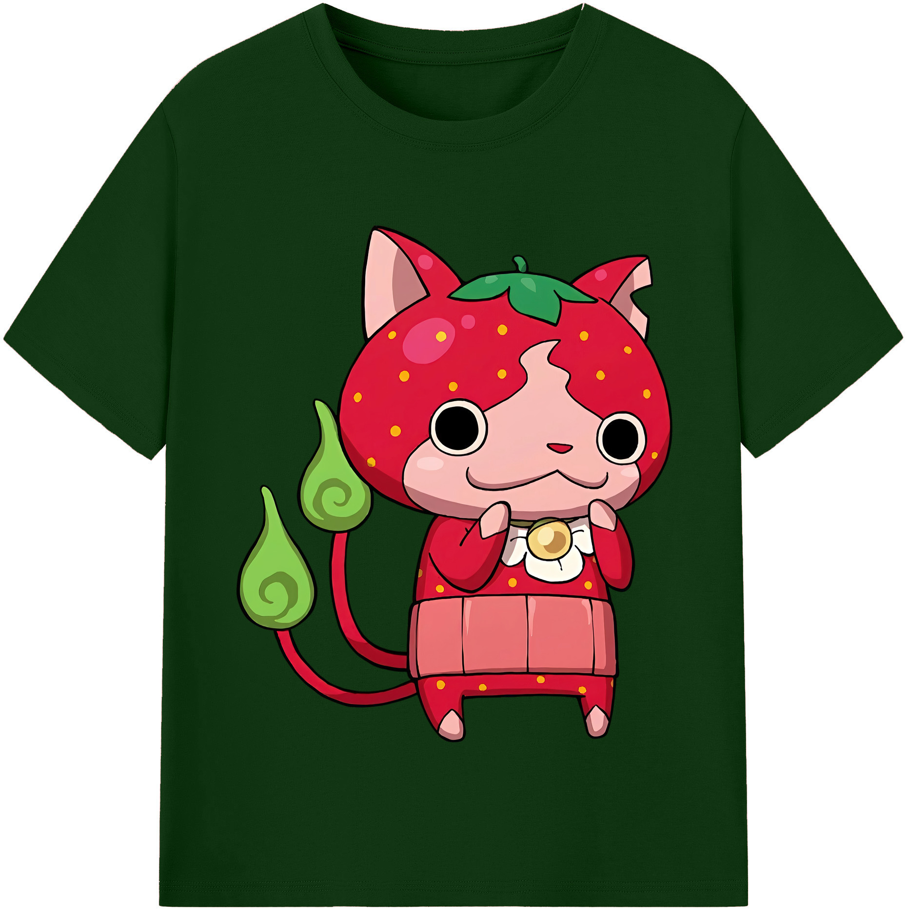 （画像用） 妖怪ウォッチ Yo-kai Watch 綿100％半袖Tシャツ（フロントプリント）